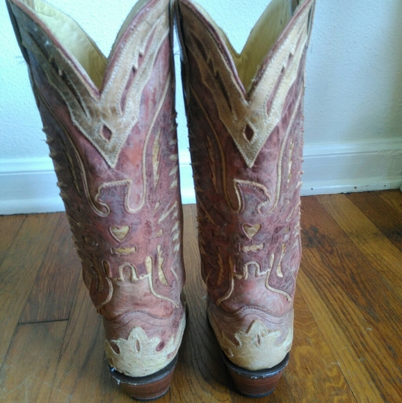 Corral Eagle Boots Western Cowboy Boots Size 5.5 - Picture 4 of 16